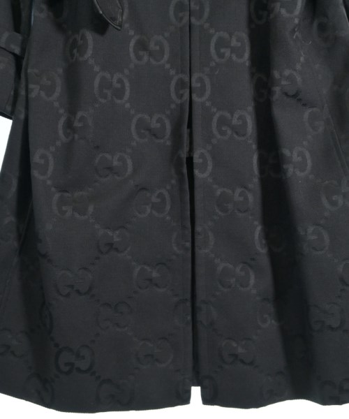 GUCCI（グッチ）トレンチコート 黒 サイズ:44(S位) メンズ/2200400943022