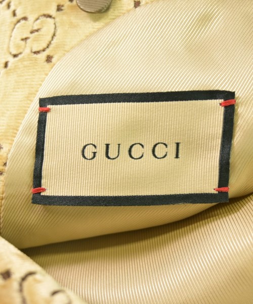 GUCCI（グッチ）テーラードジャケット ベージュ サイズ:46(M位) メンズ/2200405575020