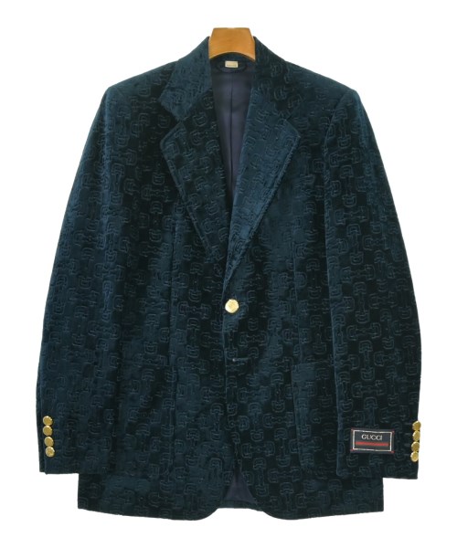 GUCCI(グッチ)テーラードジャケット 紺 サイズ:48(L位)/2200405575037