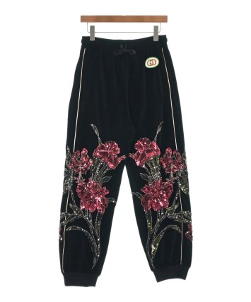 GUCCI（グッチ）スウェットパンツ 黒 サイズ:S レディース |【公式】ブランド古着・中古通販はRAGTAG（ラグタグ）