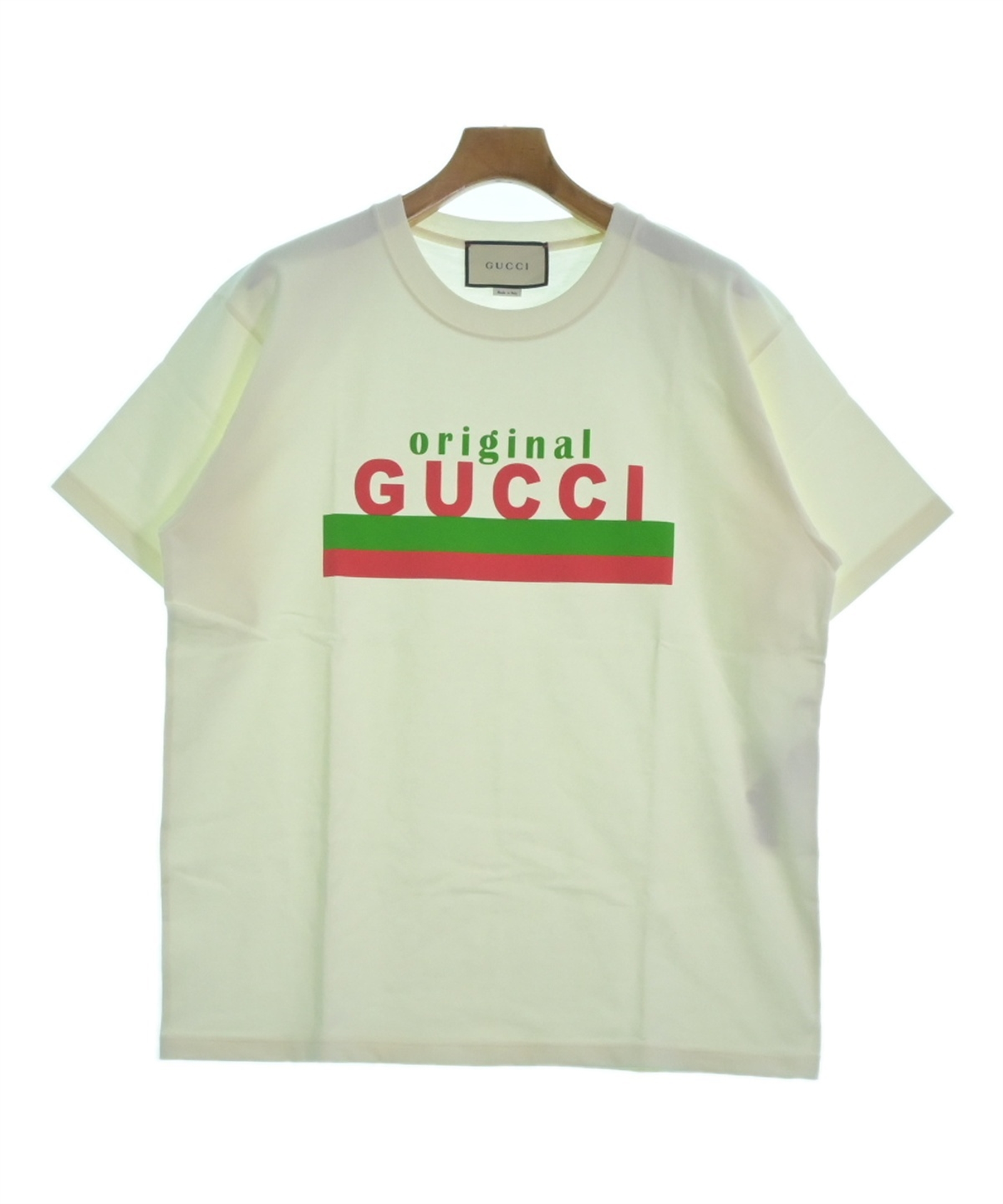 GUCCI（グッチ）Tシャツ・カットソー 白 サイズ:S メンズ