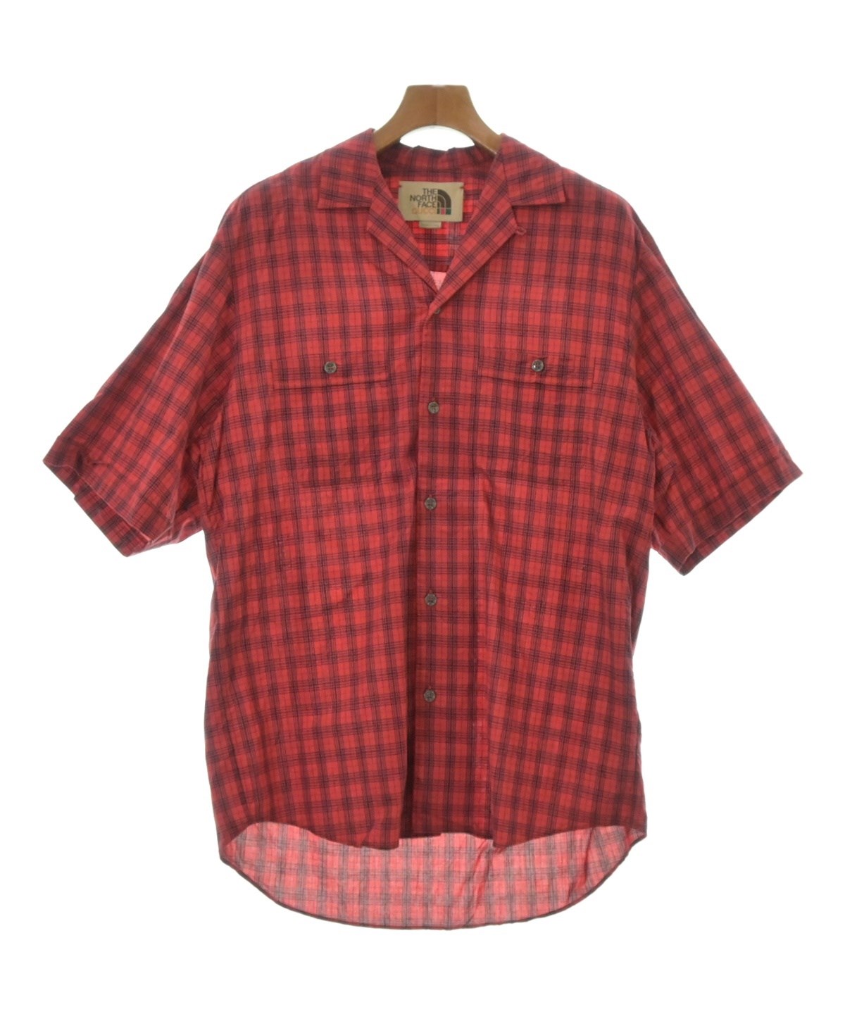 GUCCI グッチ Tシャツ・カットソー 赤 S 4103625A0131 レッド（赤）系 S GUCCI(グッチ) Tシャツ・カットソー(メンズ