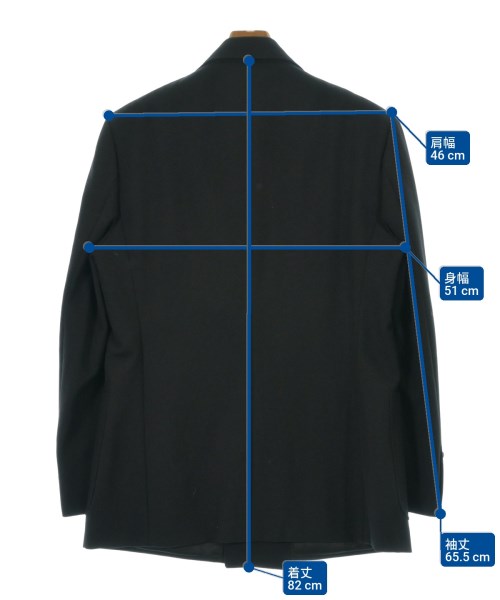 GUCCI（グッチ）ジャケット 黒 サイズ:48(L位) メンズ/2200515815023