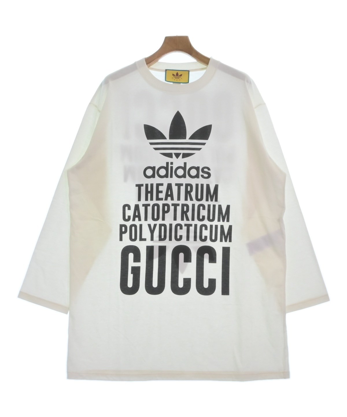 GUCCI グッチ Tシャツ・カットソー 白 L 4103624E0042 GUCCI（グッチ）Tシャツ・カットソー 白 サイズ:L メンズ