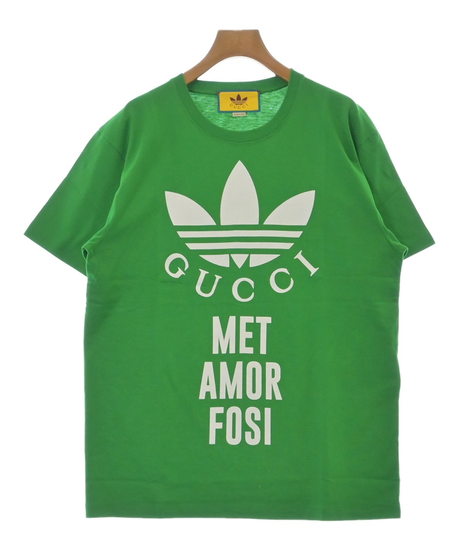 GUCCI（グッチ）Tシャツ・カットソー 緑 サイズ:S メンズ