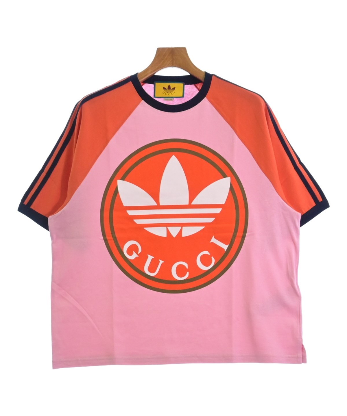 GUCCI（グッチ）Tシャツ・カットソー ピンク サイズ:S メンズ