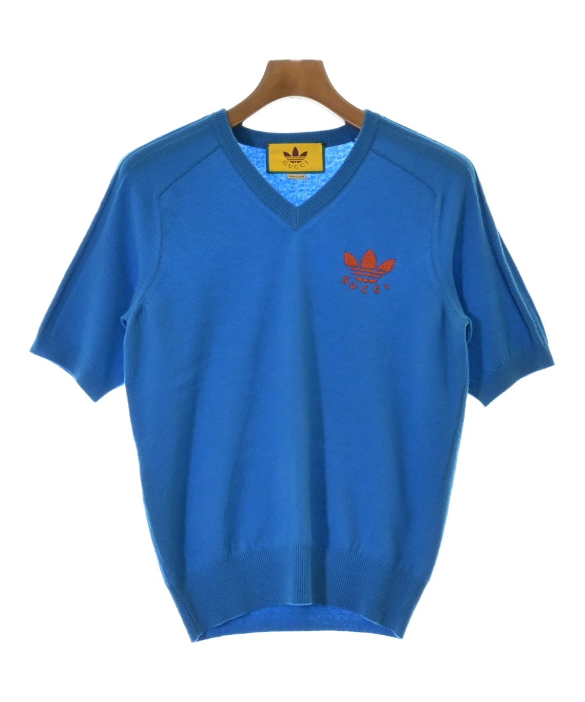 GUCCI（グッチ）ニット・セーター 青 サイズ:XS メンズ/2200460021449