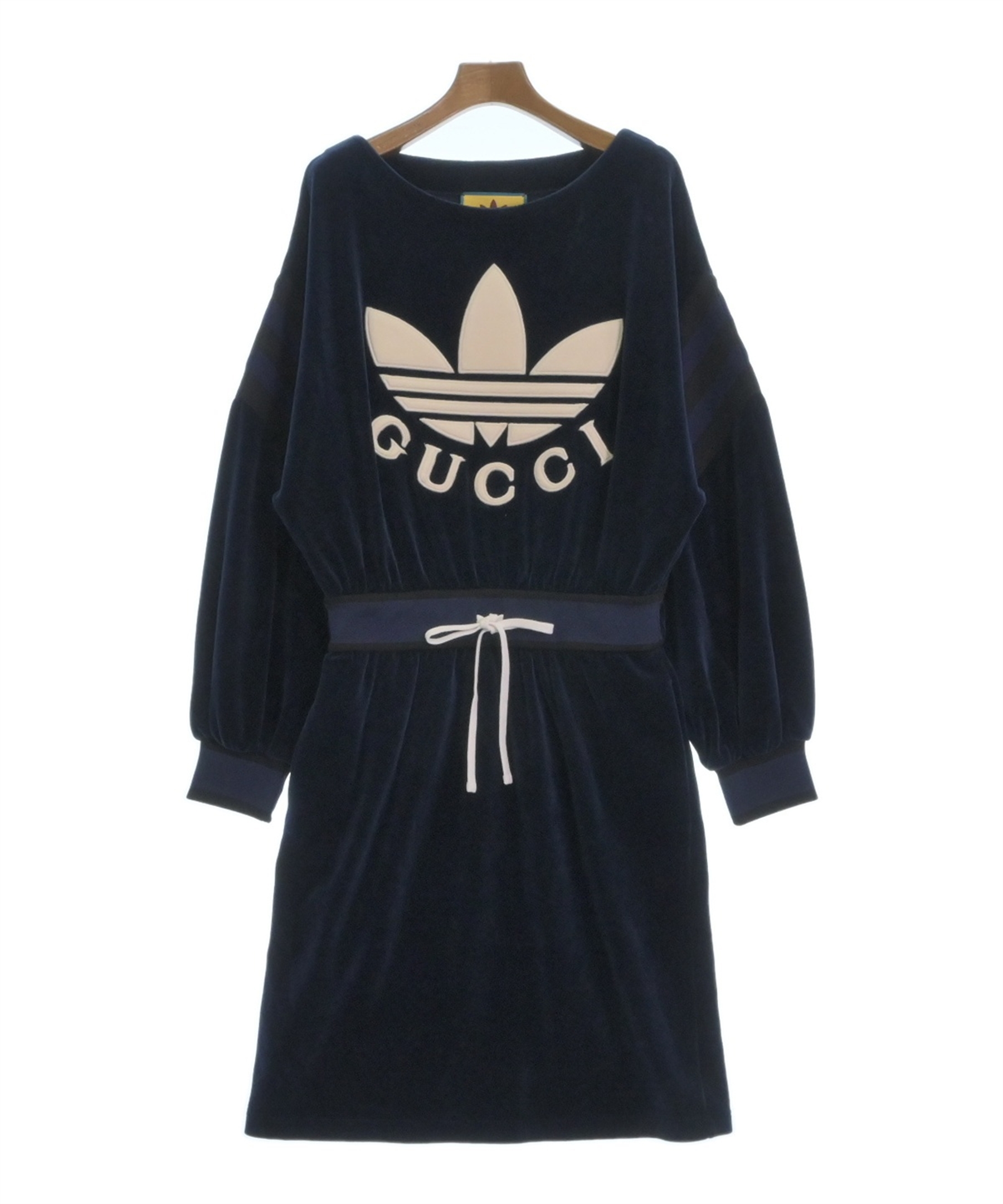 GUCCI（グッチ）ワンピース 紺 サイズ:M レディース/2200464259596