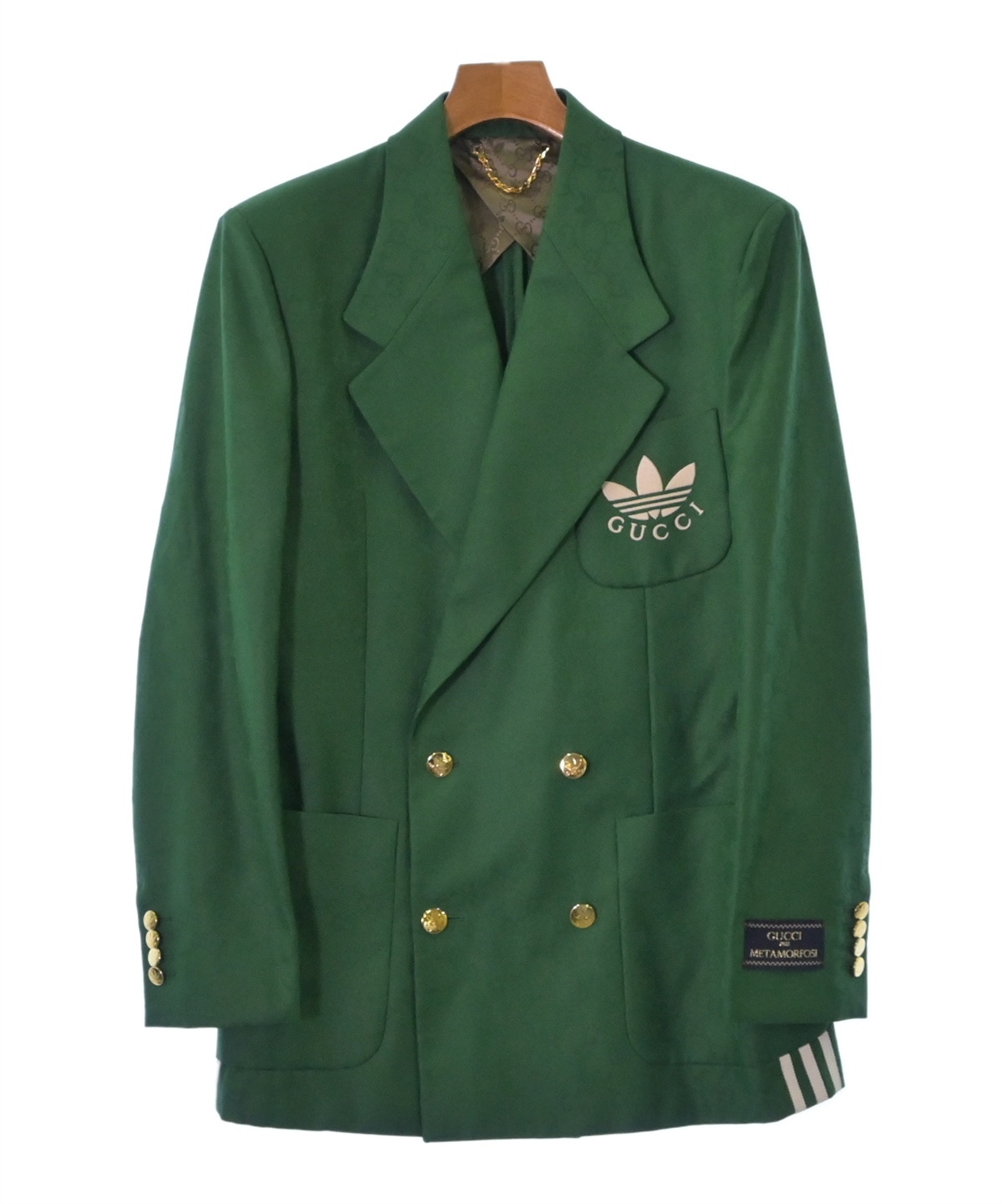 GUCCI、グッチ 、ジルサンダー、マルジェラ、緑、グリーン、oamc、コート GUCCI（グッチ）カジュアルジャケット 緑 サイズ:46(M位) メンズ