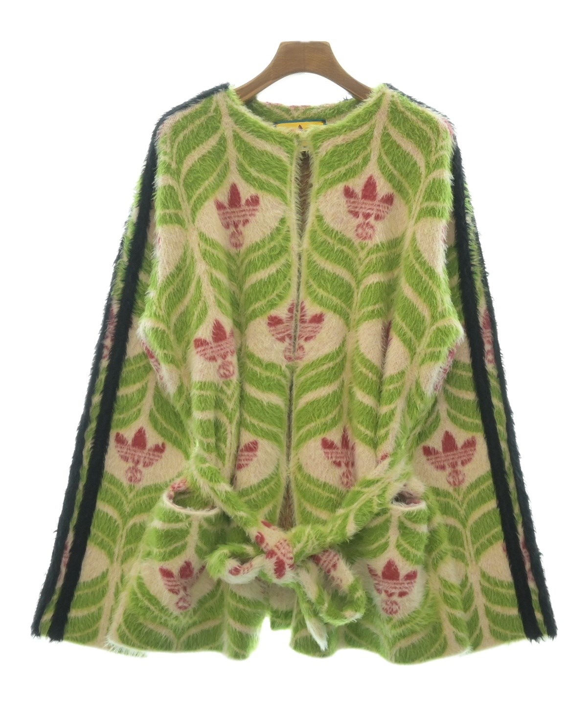 GUCCI（グッチ）ノーカラージャケット 白 サイズ:L レディース