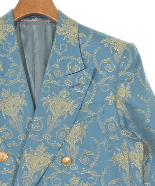 GUCCI（グッチ）テーラードジャケット 青 サイズ:46(M位) メンズ/2200421172043