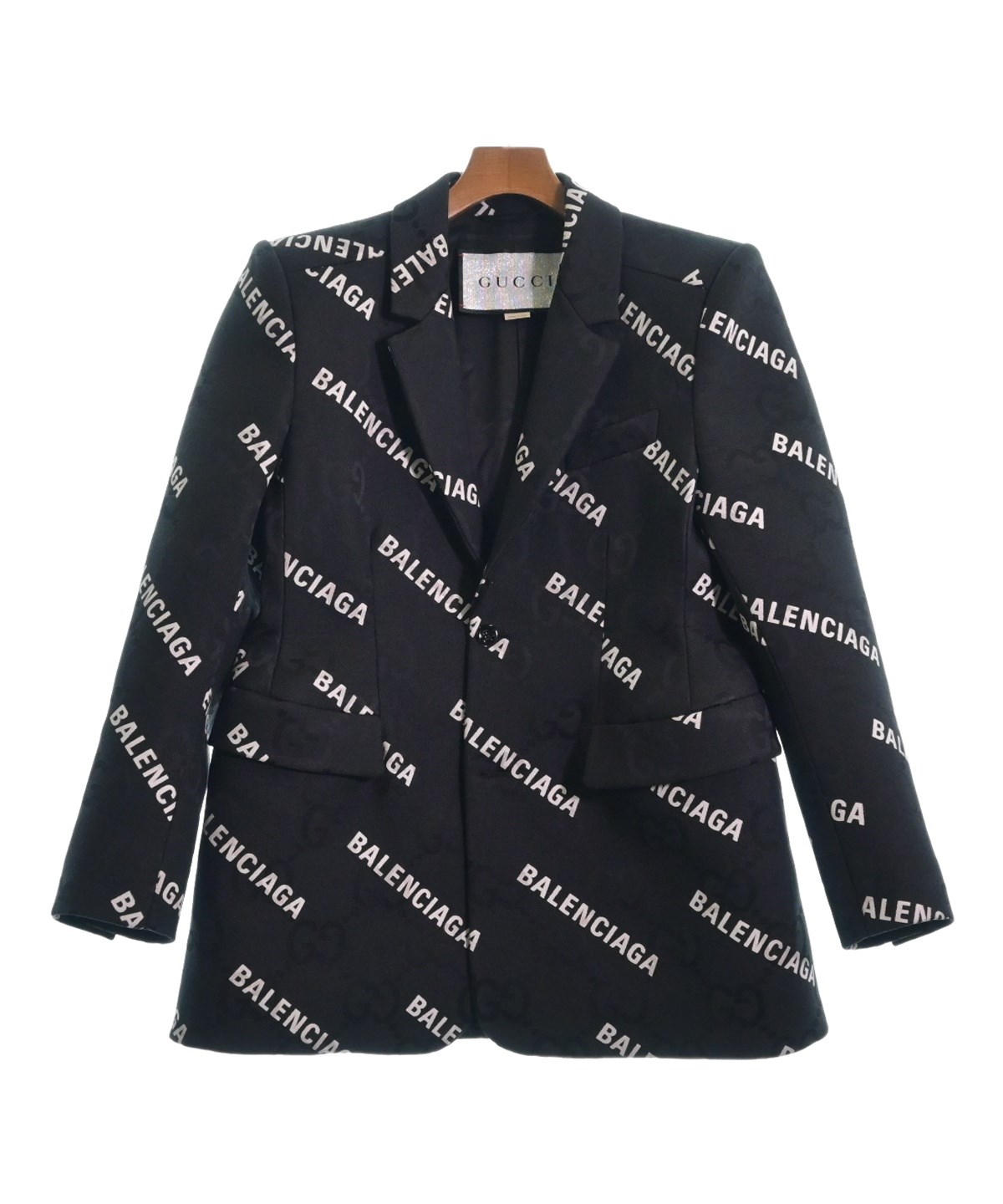 GUCCI ブラック テーラードジャケット GUCCI - グッチ／GUCCI テーラードジャケット ブレザー JKT