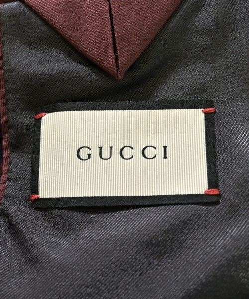 GUCCI（グッチ）テーラードジャケット 赤 サイズ:48(L位) メンズ/2200426041023