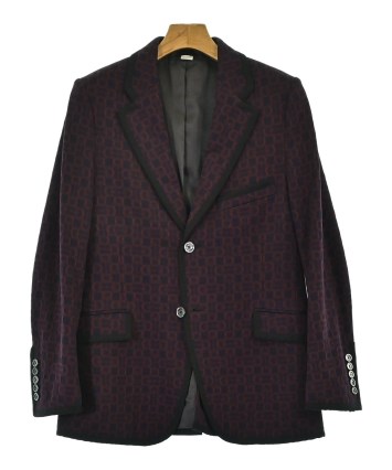 GUCCI（グッチ）テーラードジャケット 赤 サイズ:48(L位) メンズ