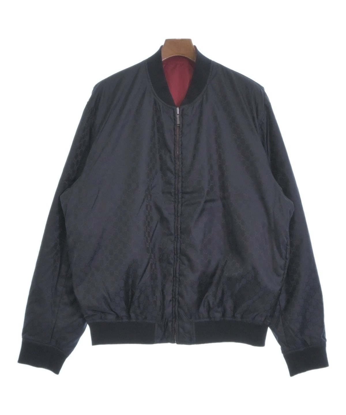 ☆GUCCI☆ブルゾン☆SALE中 GUCCI(グッチ)ミリタリーブルゾン 紺 サイズ:54(XXXL位