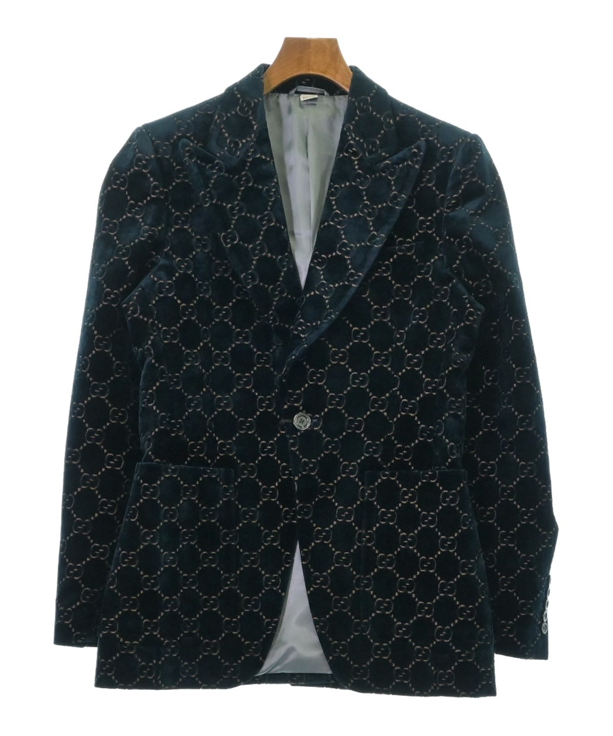 激安の GUCCI（グッチ）テーラードジャケット 紺 メンズ サイズ:46(M位) ジャケット・アウター