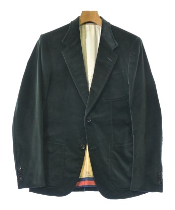 GUCCI（グッチ）テーラードジャケット 緑 サイズ:46(M位) メンズ
