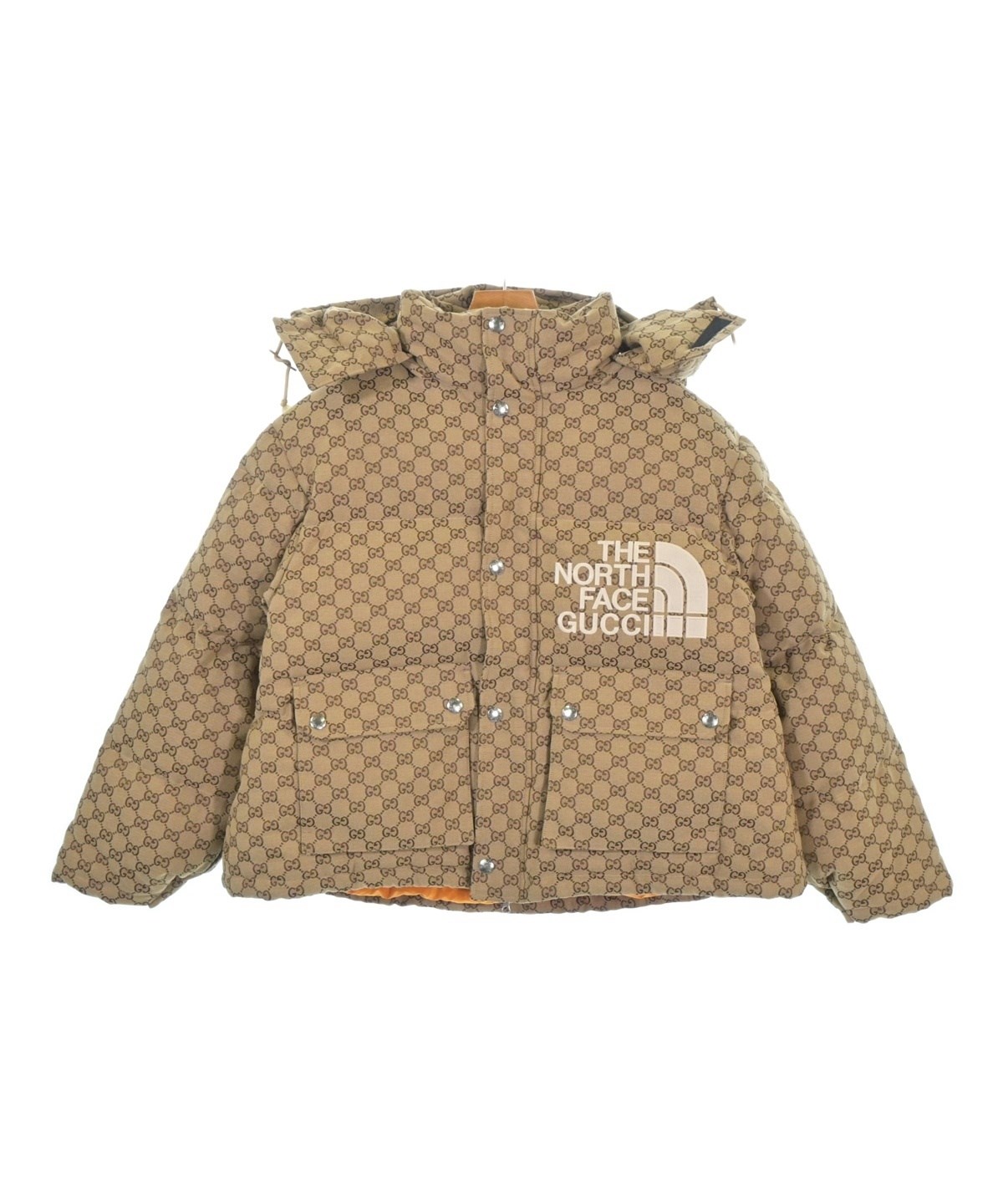 GUCCI（グッチ）ダウンジャケット/ダウンベスト ベージュ サイズ:S