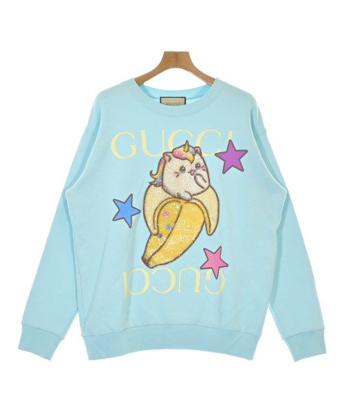 GUCCI(グッチ)スウェット 青 サイズ:S/2200470096055