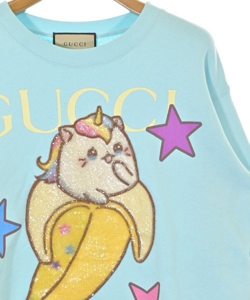 GUCCI（グッチ）スウェット 青 サイズ:S メンズ/2200470096055