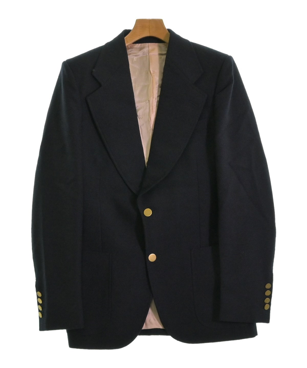 GUCCI（グッチ）テーラードジャケット 紺 サイズ:46(M位) メンズ