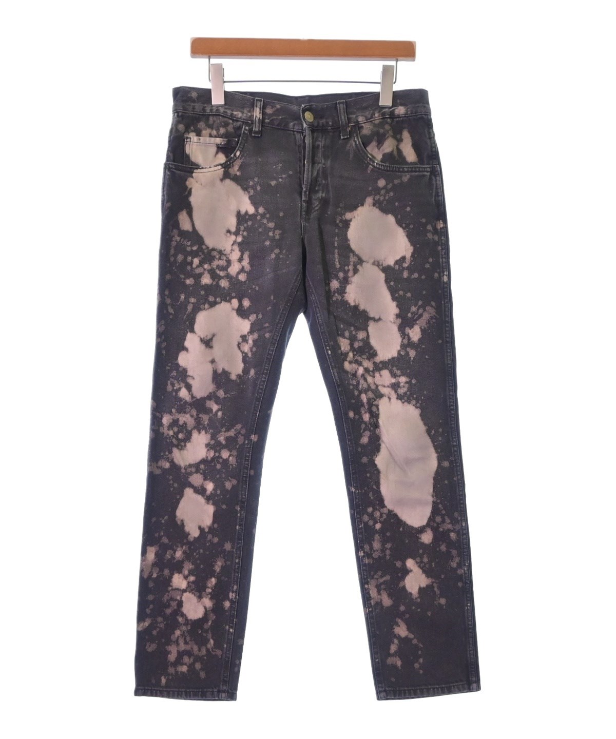 GUCCI グッチ パンツ（その他） 黒 30(XL位) 4103625E0262 GUCCI（グッチ）デニムパンツ 黒 サイズ:31(M位) メンズ