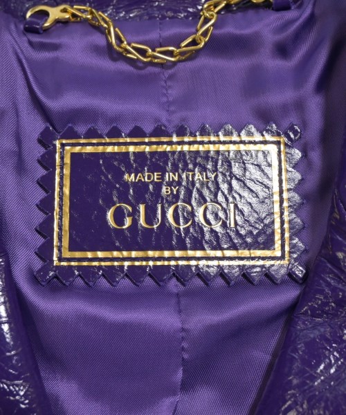 GUCCI（グッチ）テーラードジャケット 紫 サイズ:46(M位) メンズ/2200504615047