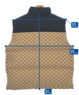GUCCI（グッチ）ダウンジャケット/ダウンベスト ベージュ サイズ:S メンズ/2200508743043