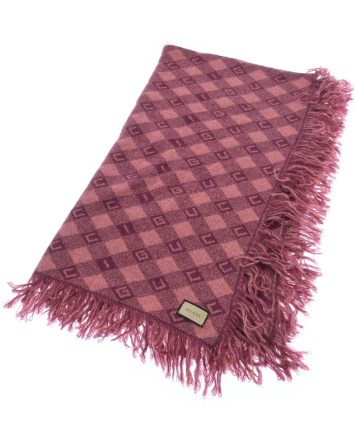 GUCCI（グッチ）ストール ピンク サイズ:ONE レディース/2200495390053