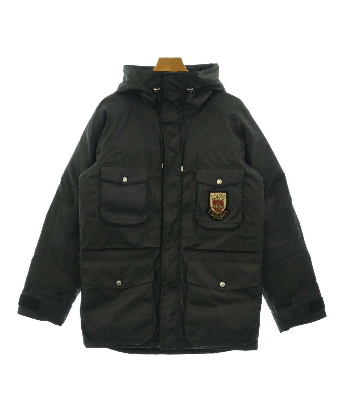 GUCCI(グッチ)ダウンジャケット/ダウンベスト 黒 サイズ:46(M GUCCI(グッチ)ダウンジャケット/ダウンベスト 黒 サイズ:46(M