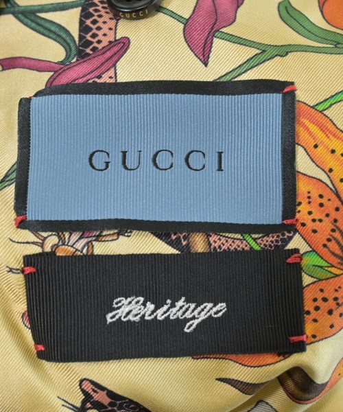 GUCCI（グッチ）テーラードジャケット 黒 サイズ:46(M位) メンズ/2200450326042