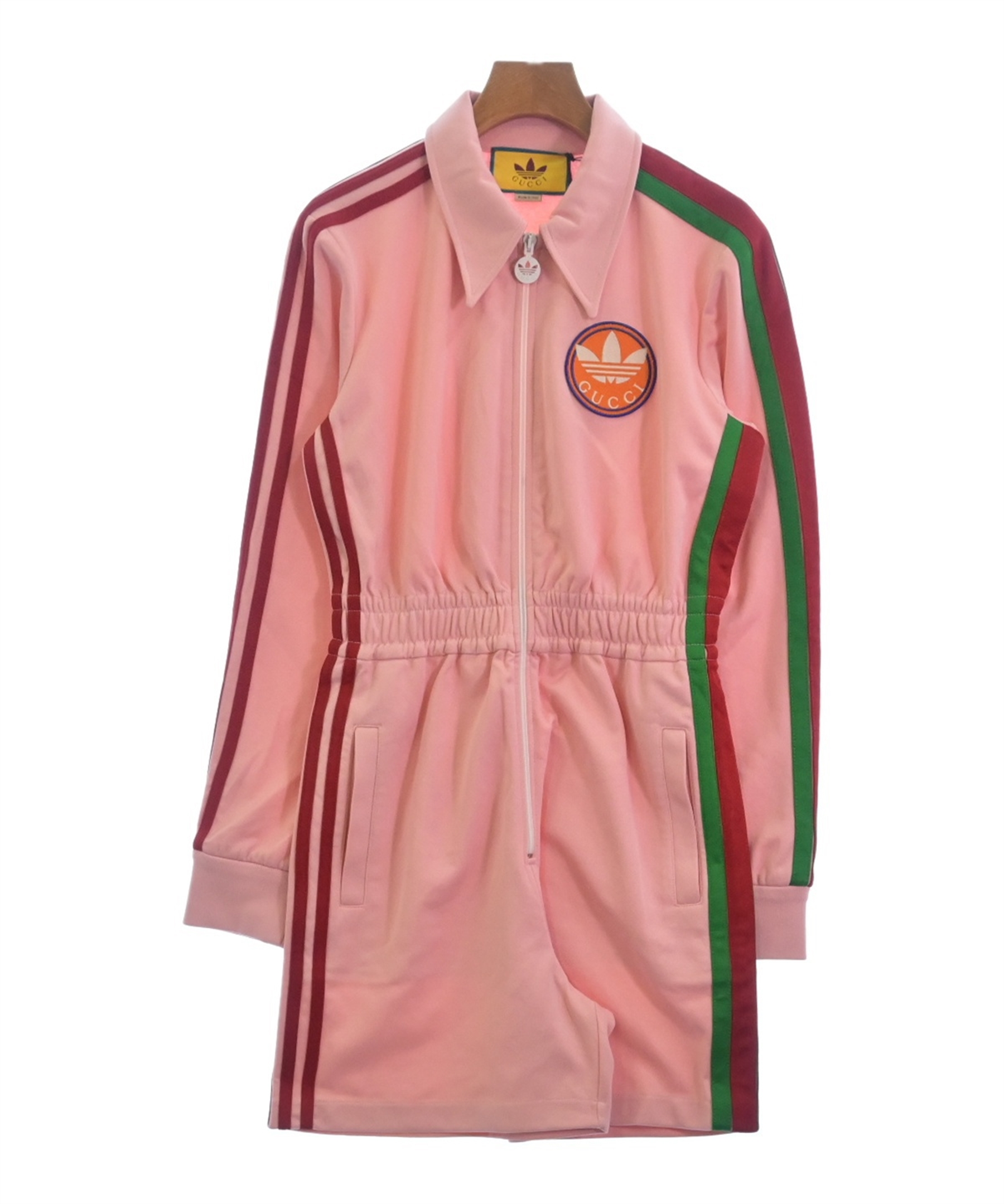 GUCCIサロペット　ワンピース GUCCI（グッチ）オールインワン/サロペット ピンク サイズ:M