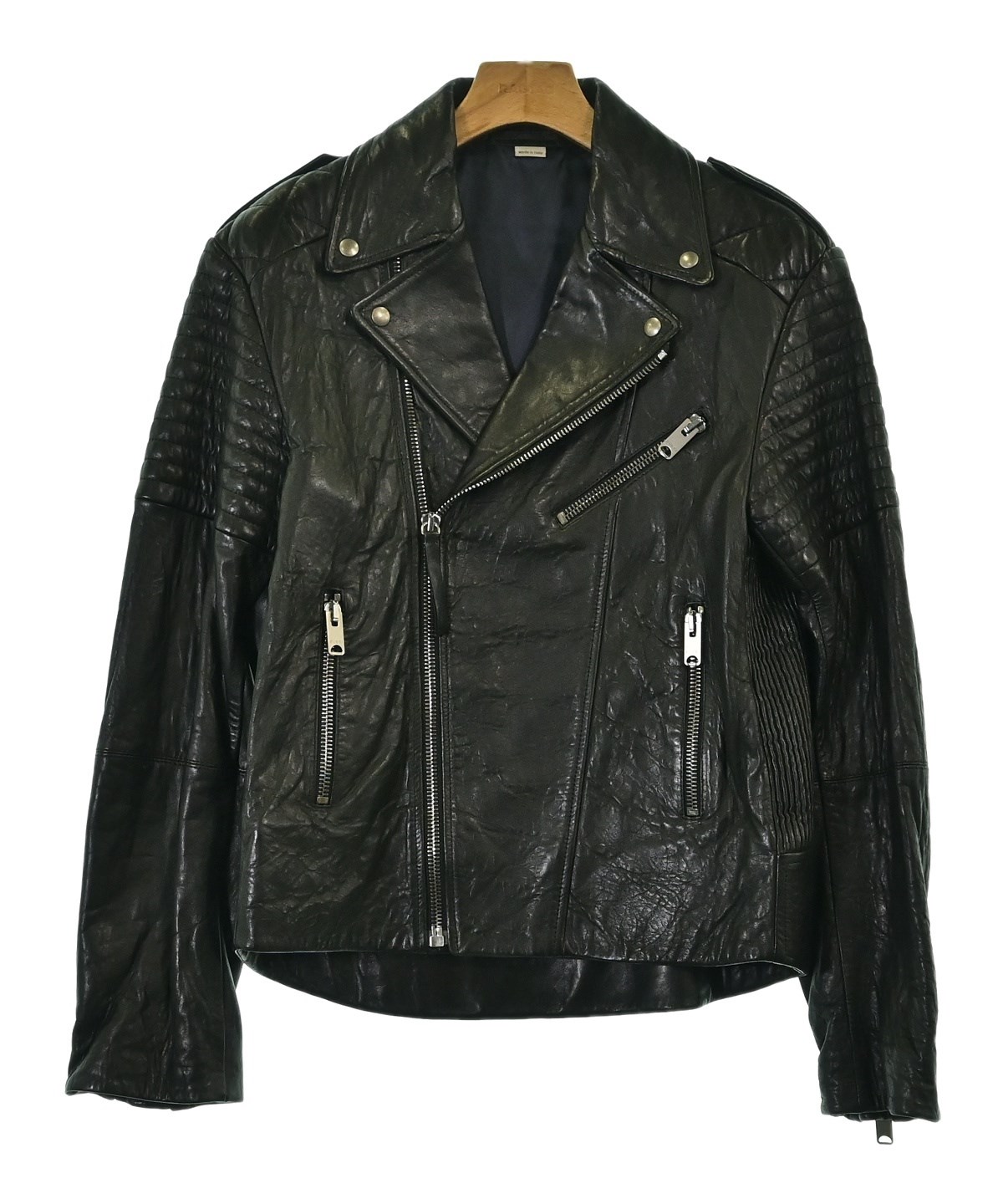 GUCCI（グッチ）ライダース 黒 サイズ:44(S位) メンズ/2200555037027