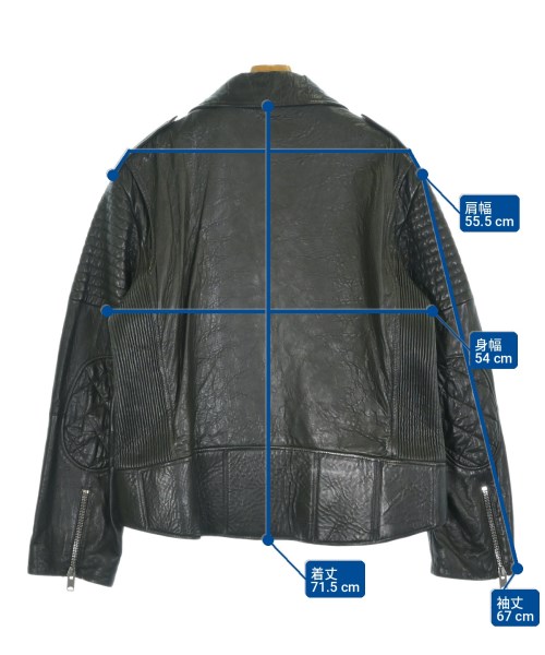 GUCCI（グッチ）ライダース 黒 サイズ:58(XXXL位) メンズ/2200556268017