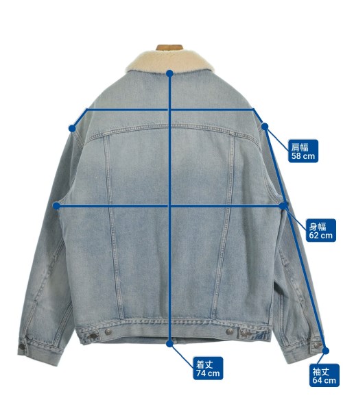 GUCCI（グッチ）デニムジャケット 青 サイズ:50(XL位) メンズ/2200556268024
