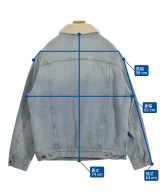 GUCCI（グッチ）デニムジャケット 青 サイズ:50(XL位) メンズ/2200556268024