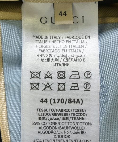 GUCCI（グッチ）ジャケット 黒 サイズ:44(S位) メンズ/2200559691034
