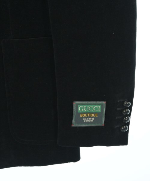 GUCCI（グッチ）ジャケット 黒 サイズ:44(S位) メンズ/2200559691034