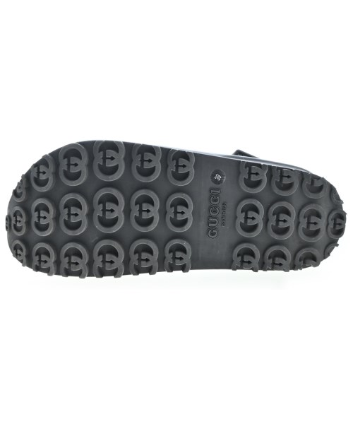 GUCCI（グッチ）サンダル 黒 サイズ:EU39(25.5cm位) レディース/2200635230089