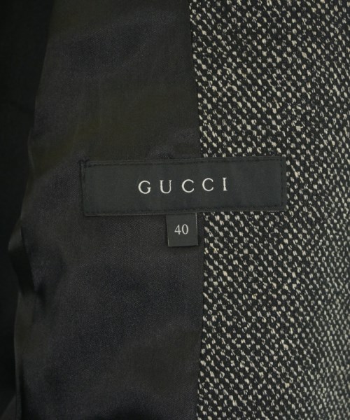 GUCCI（グッチ）テーラードジャケット 黒 サイズ:40(M位) レディース/2200634876035