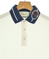 GUCCI（グッチ）ポロシャツ 白 サイズ:XS メンズ/2200621400014