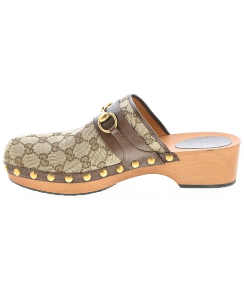 GUCCI（グッチ）サンダル 茶 サイズ:UK9(27.5cm位) メンズ/2200635752048