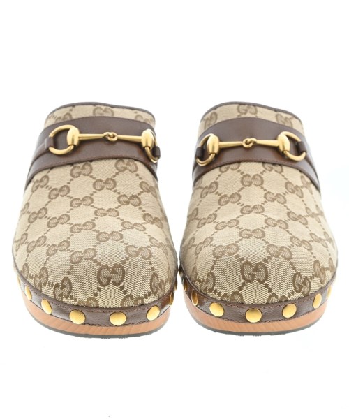 GUCCI（グッチ）サンダル 茶 サイズ:UK9(27.5cm位) メンズ/2200635752048