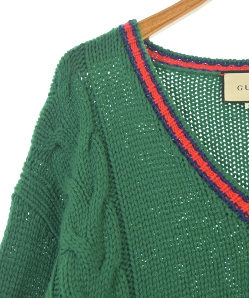 GUCCI（グッチ）ニット・セーター 緑 サイズ:S メンズ/2200635818201