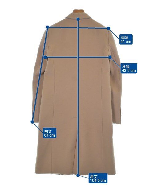 GUCCI（グッチ）チェスターコート ベージュ サイズ:42(M位) レディース/2200635987013