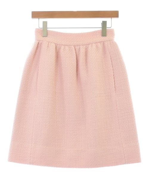 GUCCI（グッチ）ひざ丈スカート ピンク サイズ:38(S位) レディース/2200636002098