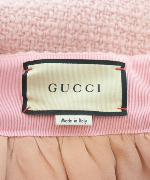 GUCCI（グッチ）ひざ丈スカート ピンク サイズ:38(S位) レディース/2200636002098