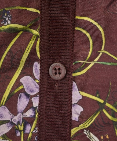 GUCCI（グッチ）カーディガン 赤 サイズ:-(M位) レディース/2200636125063