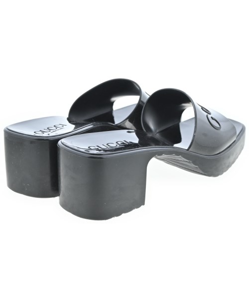 GUCCI（グッチ）サンダル 黒 サイズ:EU37(23.5cm位) レディース/2200636215078