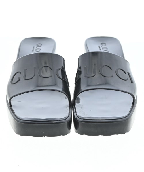 GUCCI（グッチ）サンダル 黒 サイズ:EU37(23.5cm位) レディース/2200636215078